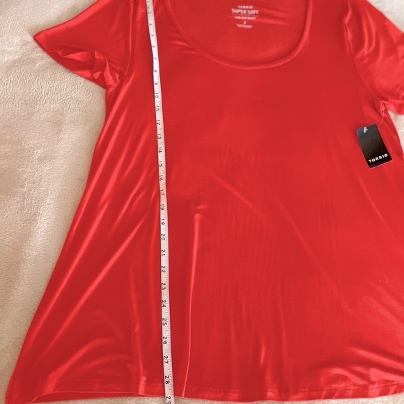Torrid Super Soft Lightweight Top - Sizes 2X & 3X - Picture 10 of 14